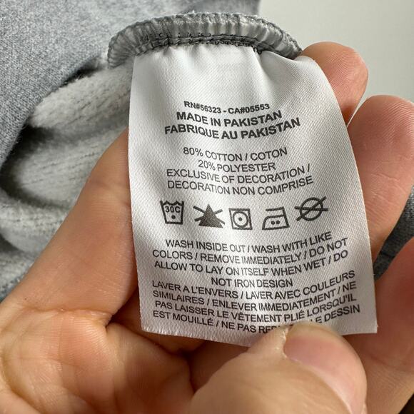 Nike Gray Phoenix Fleece Women's Over-Oversized Crew-Neck Sweater - Picture 9 of 13